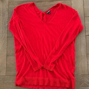 EUC Red Express Lightweight Sweater